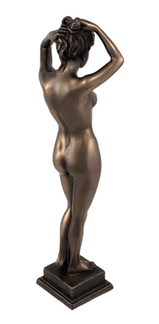 NewNest Australia - Veronese Bronzed Finish Standing Nude Woman Statue Figure Erotic Art 