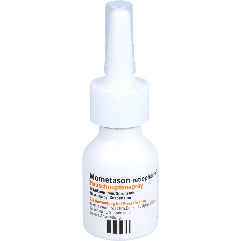 Mometason-ratiopharm® hay fever spray 50 micrograms/spray nasal spray, suspension: for the treatment of symptoms of seasonal allergic rhinitis, 140 puffs 18 g (pack of 1) - NewNest Australia