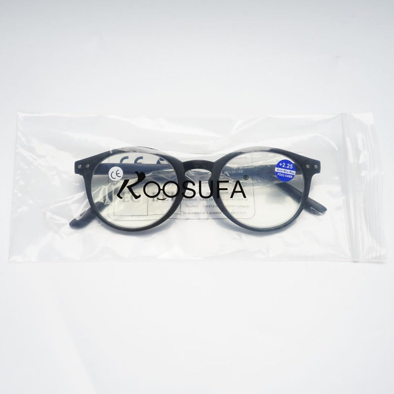 KOOSUFA Fashion Anti Blue Light Reading Glasses Spring Hinge Women Men Round Reading Aids Vision Aid Anti Fatigue Glasses 1.0 1.25 1.5 1.75 2.0 2.25 2.5 2.75 3.0 3.5 4.0 1x Transparent Light Brown 2.0 x - NewNest Australia