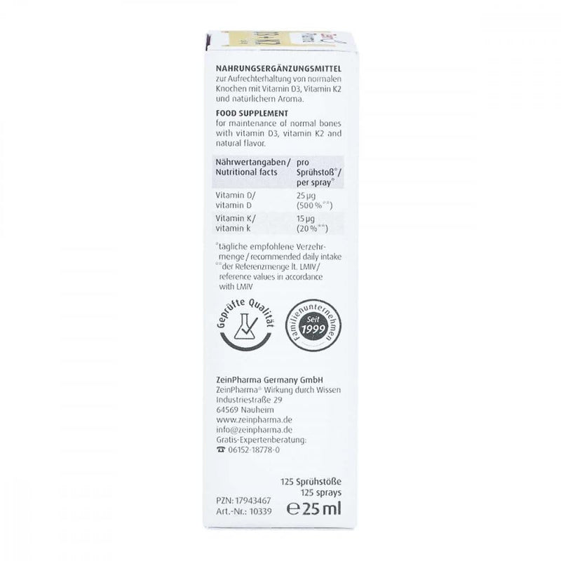 Vitamin D3+k2 1000 Ie spray 25 ml - NewNest Australia
