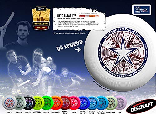 Discraft 175 gram Ultra Star Sport Disc Bright Orange - NewNest Australia