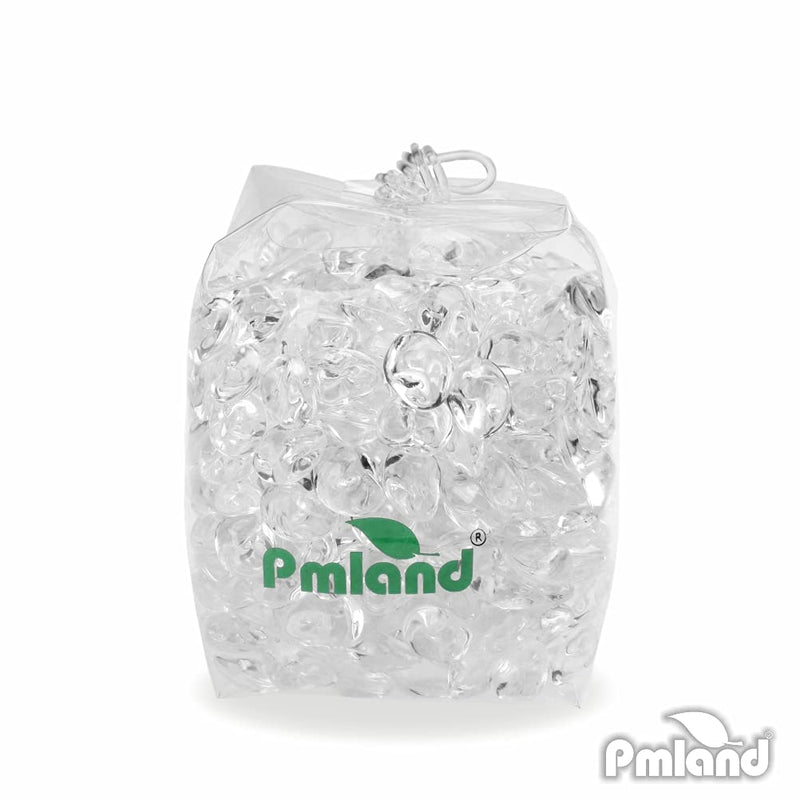 PMLAND 370 PCs 16mm Clear Acrylic Stones Table Scattering Wedding Bridal Baby Shower Party Decorations Vase Fillers, Cute Irregular Rocks Almond Shape - Clear - NewNest Australia
