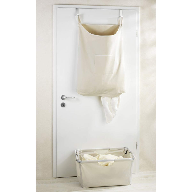 NewNest Australia - WENKO Over-The-Door Laundry Collector, 20.5 x 31.9 x 3.9 inch, Beige 