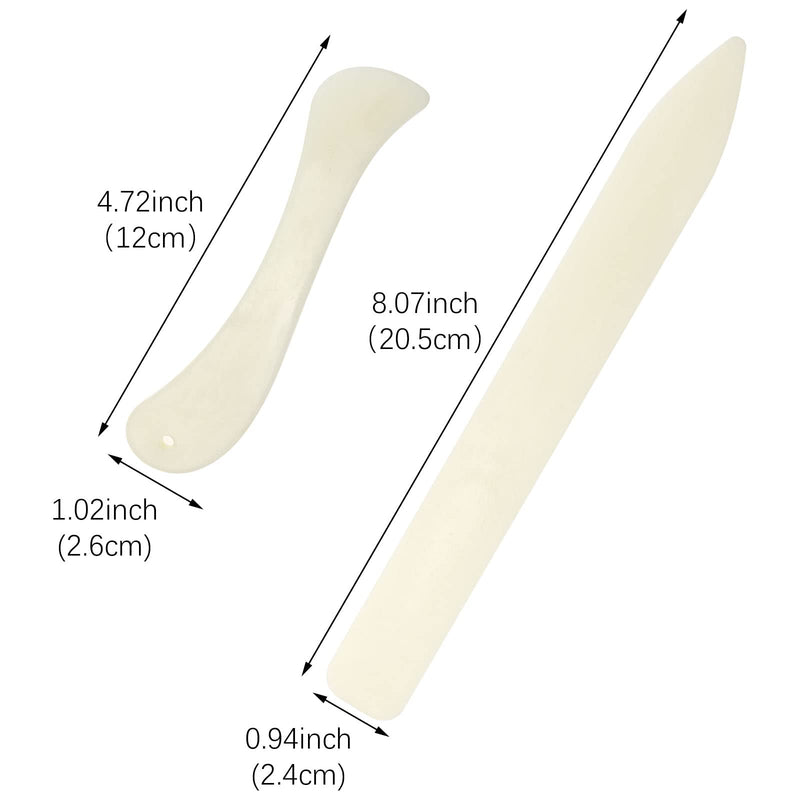 4 Pcs Stained Glass Tools Stained Glass Supplies Plastic FID Burnisher Foiler Holder for Flat Stained Glass Work DIY Handicrafts - NewNest Australia