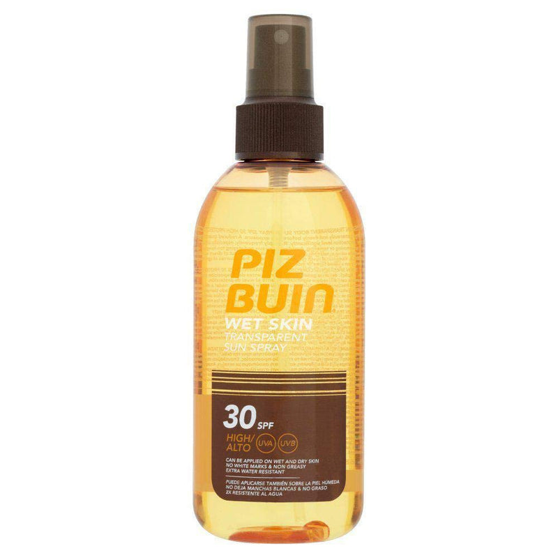 Piz Buin Wet Skin Transparent Sun Spray 30 SPF High, 150ml - NewNest Australia