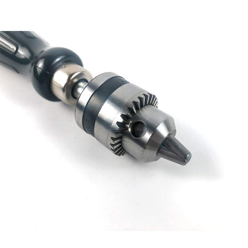 QWORK Pin Vise Hand Drill Bits, Micro Mini Twist Drill Bits Set, Ideal for Woodworking Precision DIY Model Jewelry Walnut Amber Beads Plastic with Chuck Key & Twist Drill Bits 0.6-6mm - NewNest Australia