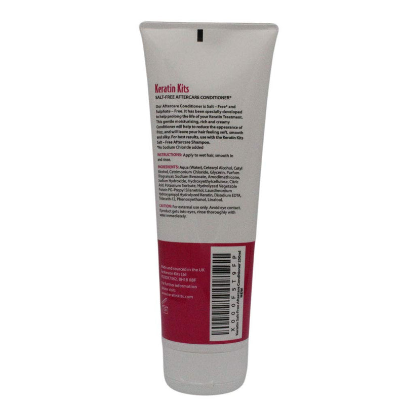 Keratin Kits Pro Pure Salt & Sulfate-Free (No SLS, SLE, ALSS) NEW FORMULATION, Aftercare Conditioner for Extensions & to Prolong Keratin Treatments 250ml, Vegan. - NewNest Australia
