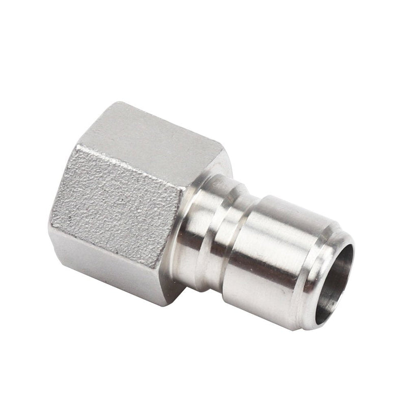 2Pcs Stainless Steel Female Quick Disconnect FPT 1/2" Homebrew Fitting Connector Homebrewing by ProMaker (FPT Male) - NewNest Australia