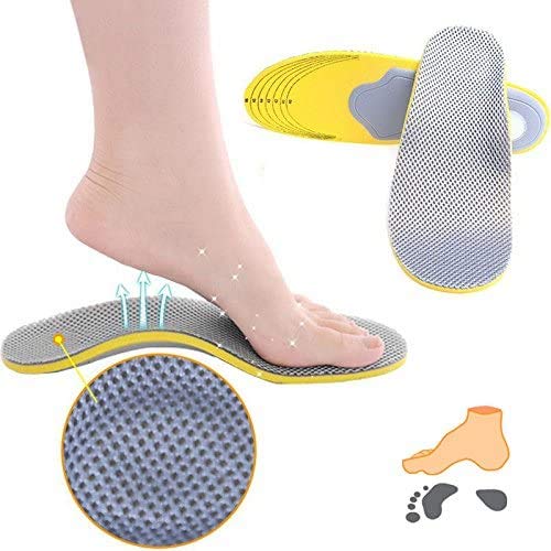 Pedimend Foot Arch Support Orthotic Insoles | Shoes Trainers Sandals Slippers Work Hiking Walking Boot Inserts Flat Feet | For Men & Women Foot Raise Cushion | Plantar Fasciitis High Arch Comfort Pad - NewNest Australia