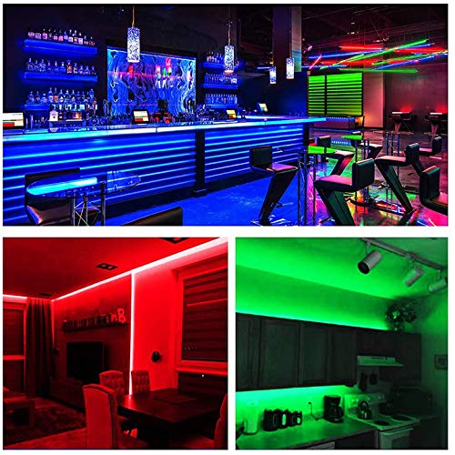 DAYBETTER Led Lights 30ft, Led Strip Lights with Remote and Power Supply Flexible, RGB Color Changing Led Lights for Bedroom Kitchen Home Party M - NewNest Australia