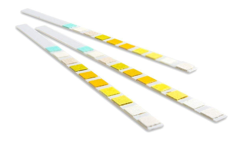 25 x 10 Parameter Professional GP Urinalysis Multisticks Urine Strip Stick (5 Packs of 5 Strips) - pH, Glucose, Ketone, Liver, Kidney & Urine Infection - NewNest Australia