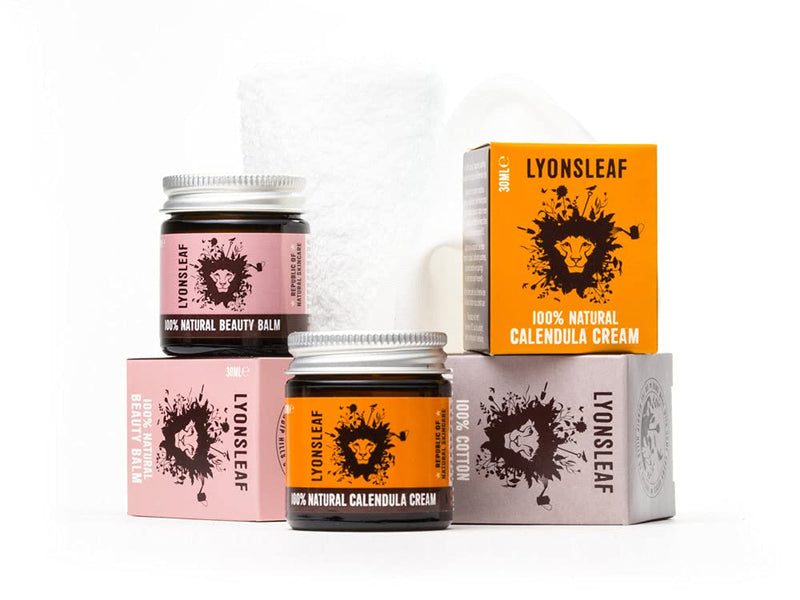 Natural Skincare Solution - for Dry Skin, and Skin Prone to Eczema, Psoriasis and Dermatitis (02 - with Fragranced Calendula Cream) Products Fragranced with Essential Oils - NewNest Australia
