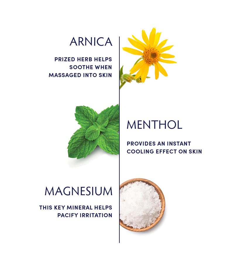Naturopathica Arnica Gel - Cooling Massage Gel w/ Herbs & Menthol - Muscle & Joint Pain Relief - Vegan, Made in USA, 2.5 oz. (75 ml) 2.5 Fl Oz (Pack of 1) - NewNest Australia