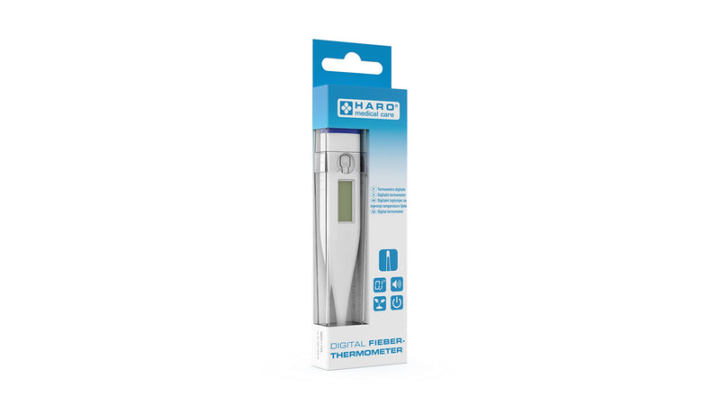 Haro medical care fever thermometer, digital display, quick readings, oral, armpit thermometer fever thermometer body thermometer baby children adults - NewNest Australia