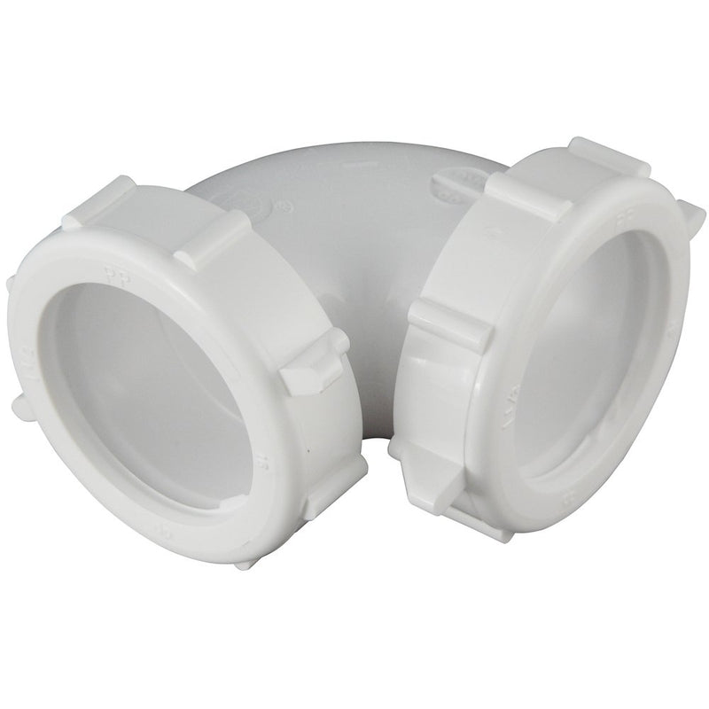 Plumb Pak 47WK Coupling Elbow, White, 1.5 Inch - NewNest Australia