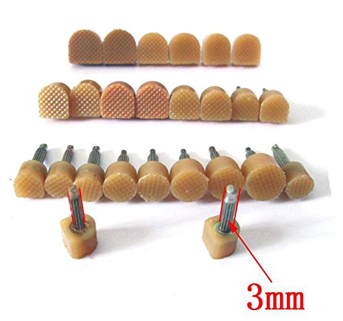 6 Pairs Beige U Shaped High Heel Tips Shoes Replacement Kit Non-Slip Shoes Repair Taps Cap Women Girls High Heel Cap Protectors (Thick Pins 3mm; 8mm x 8mm) 8mm x 8mm x 3mm - NewNest Australia