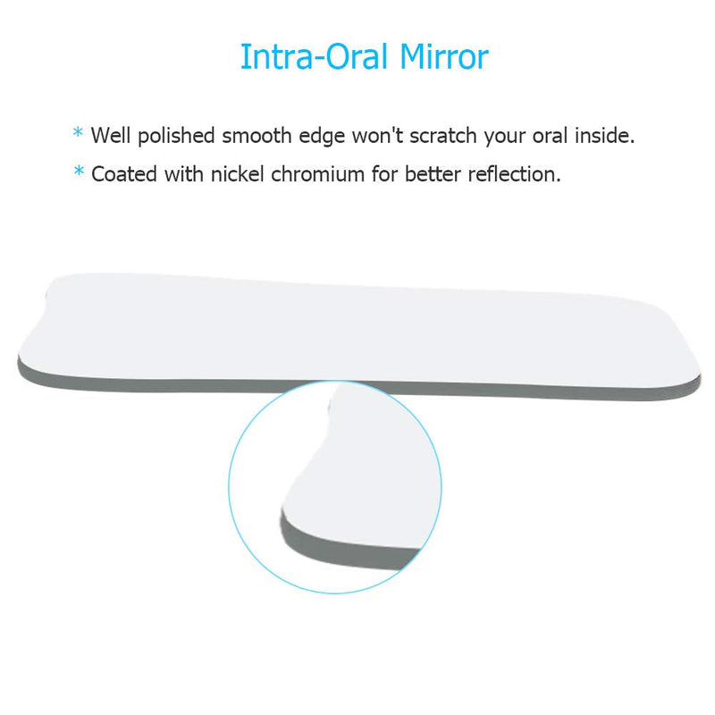 Dental Photography Mirror - Dental Orthodontic Intraoral Photographic Mirror, 2-sided Reflector Mirror, Mouth Speculum Inspection Mirror Stomatoscope, for Clinic Dentist, 5pcs - NewNest Australia