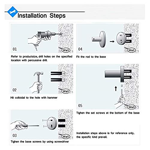 BATHSIR Gold Towel Ring, Towel Holder for Bathroom Round Hand Brushed Gold Towel Rack Wall Mount Stainless Steel - NewNest Australia