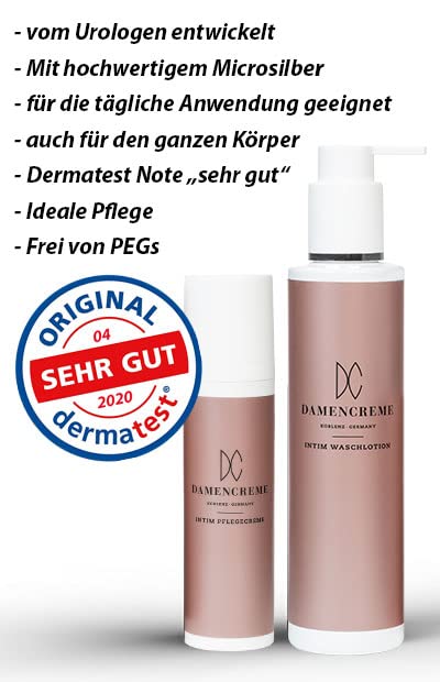 Women'S Cream Intimate Care Set - Care Cream And Intimate Wash Lotion - The First Intimate Care Developed By Urologist - Recommended By Gynaecologist - With Microsilver - NewNest Australia