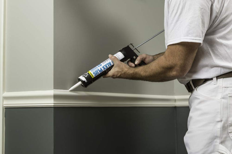DAP INC 18152 10.1oz White Alex Plus Acrylic Latex Caulk with Silicone 10.1 FL OZ - NewNest Australia