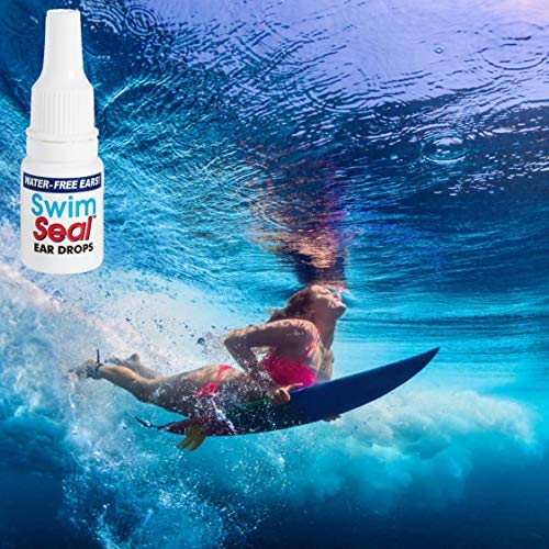 SwimSeal Protective & Ear Drying Drops for Daily Use Rather Than Earplugs or Alcohol-Based Drops. Ideal for Swimming, Scuba, Diving, Surfing & Triathlons for All Ages 1 Count (Pack of 1) - NewNest Australia