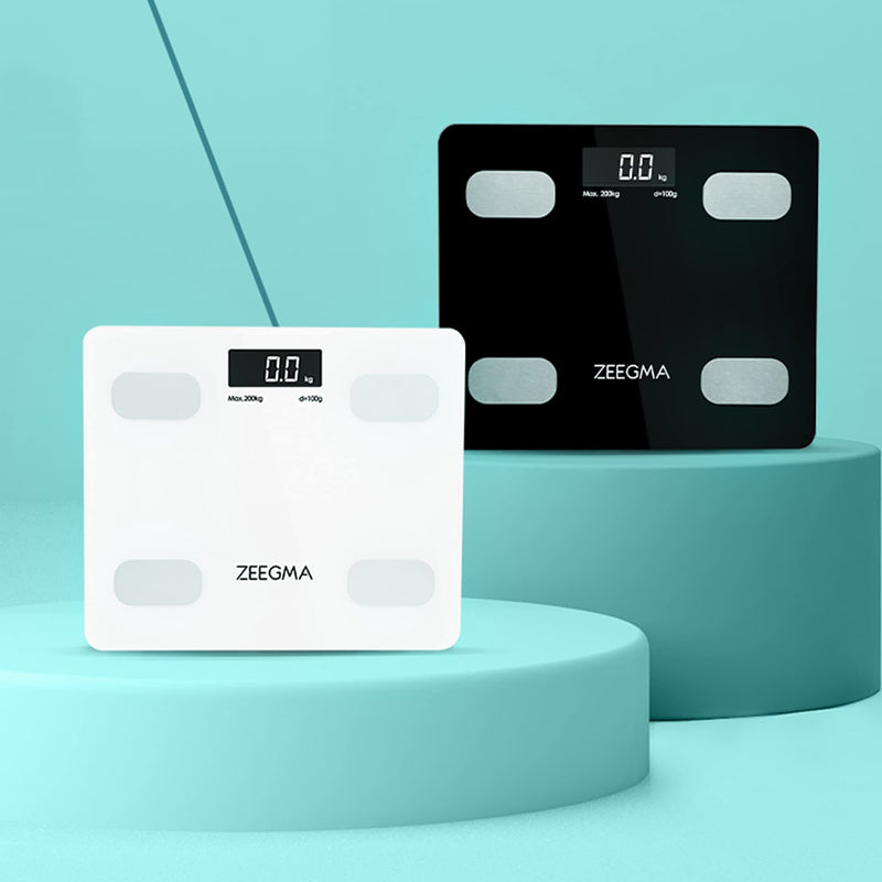 Zeegma Gewit Fittrack The Smart Bathroom Scales For The Whole Family: Measuring, Tracking, Optimizing Health, Precise Measurement, Lcd, Weight Measuring Range Up To 200 Kg - NewNest Australia