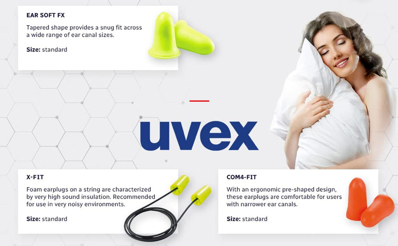 3Kamido Test Box Earplugs 21 Different Pairs From The Best Companies: Uvex, 3M, Moldex, Honeywell For Testing & Comparison. Ear Plugs, Ear Plugs For Sleep Earplugs - NewNest Australia