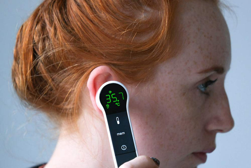 Kinetik Wellbeing Ear and Non-Contact Thermometer – Used by the NHS – Which? Best Buy 2021 & Inner Ear Thermometer Probe Covers (Pack of 20) – Used by the NHS + Probe Covers - NewNest Australia