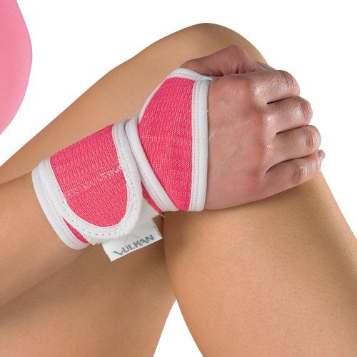 Vulkan Advanced Elastic Wrist Rests, Safe & Adjustable Immobilizer With Thumb Loop & Open Finger Functionality, Comfortable And Flexible Wrist Support Wrap, Black Or Pink - NewNest Australia