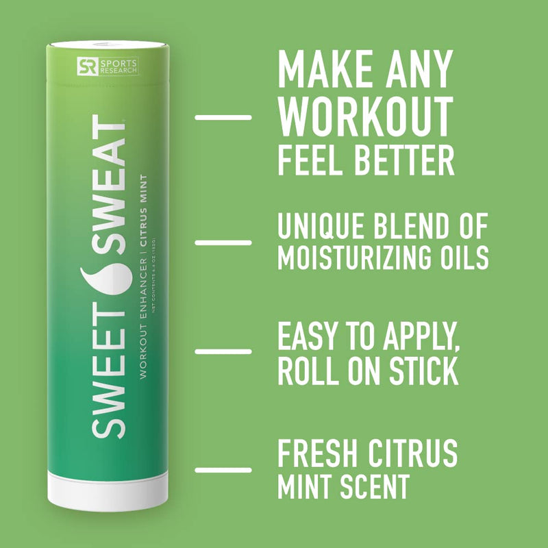 Sweet Sweat Citrus Mint 'Workout Enhancer' Gel - Maximize Your Exercise & Sweat Faster (6.4oz) - NewNest Australia