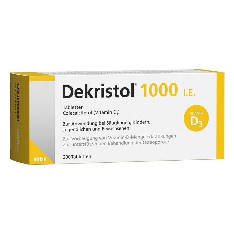 DEKRISTOL 1,000 IU tablets 200 pcs - NewNest Australia