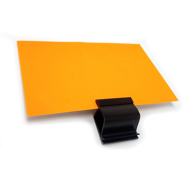 Black Food Tray Label Holders, Bowl & Cup Sign Clips for Bake Sale Signs, 10 Pack - NewNest Australia