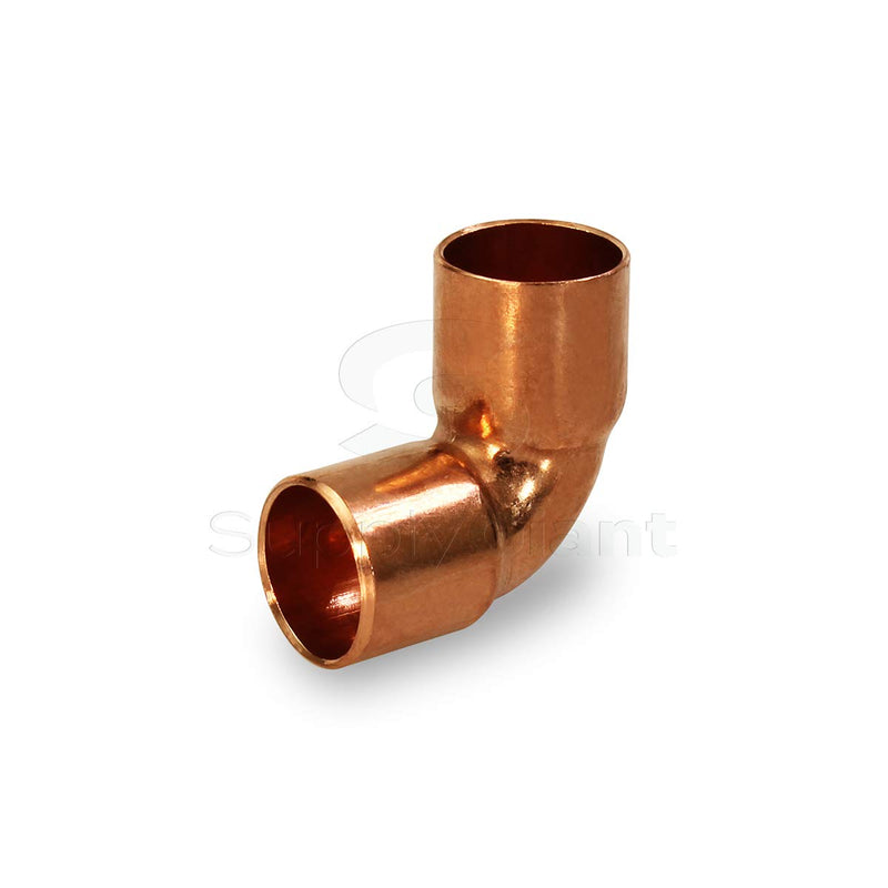 Supply Giant DDMO0038-5 90 degrees Short Turn Sweat Elbow Copper Fittings, 3/8 - NewNest Australia