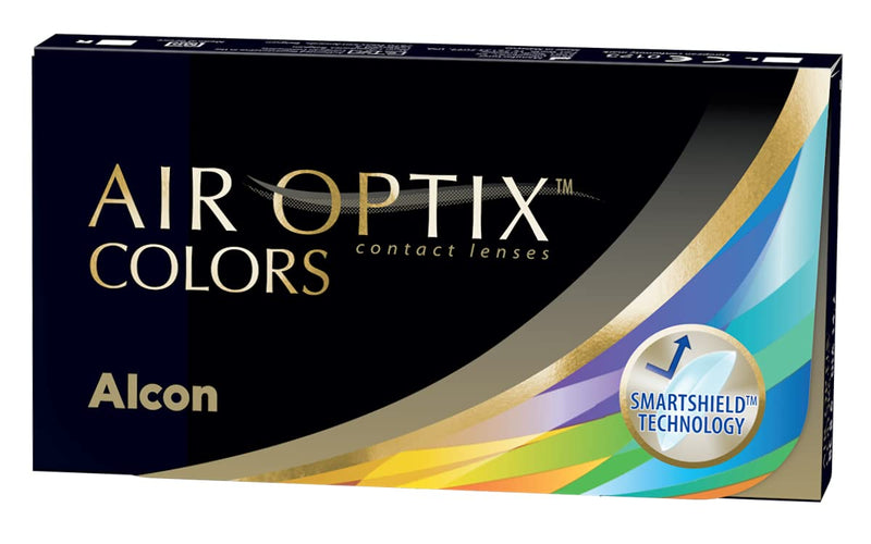 Air Optix Colors True Sapphire monthly lenses soft, 2 pieces, BC 8.6 mm, DIA 14.2 mm, -5 diopters -5.0 diopters - NewNest Australia