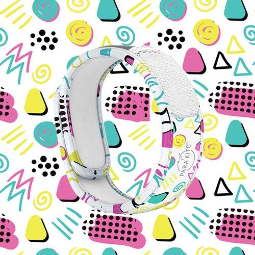 PARA'KITO Mosquito Insect & Bug Repellent Wristband - Waterproof, Outdoor Pest Repeller Bracelet w/ Natural Essential Oils (Candy) Candy - NewNest Australia