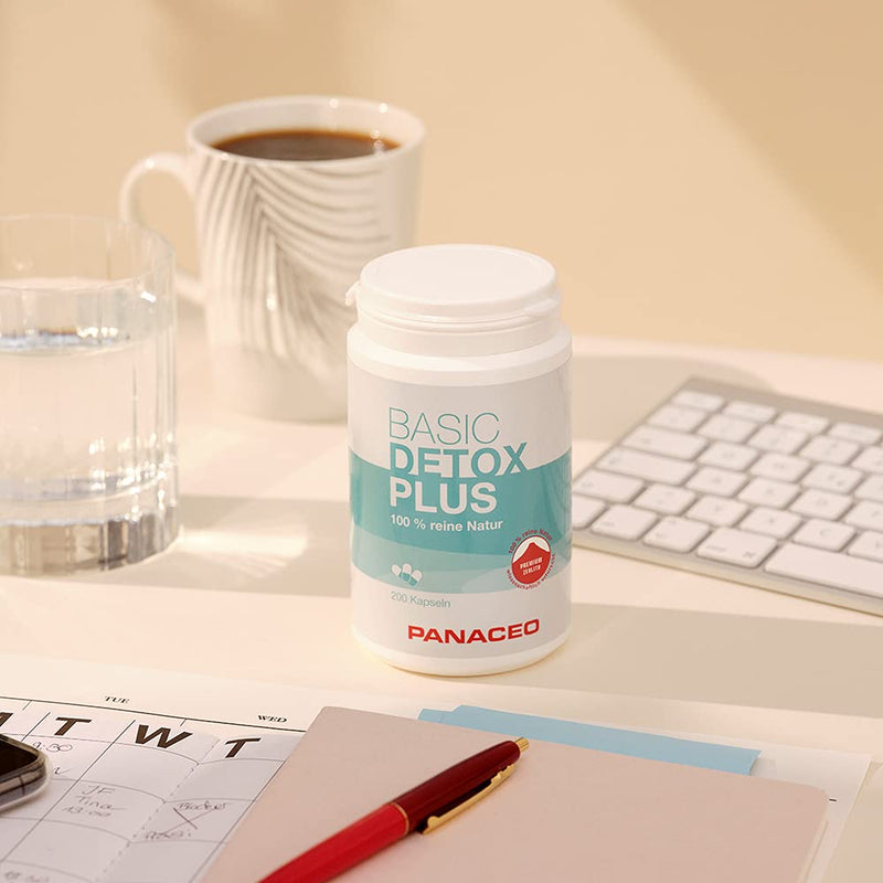 Panaceo Basic Detox plus: Vegan medical product, for detoxifying the intestines, powder, 2-week treatment, 400 gr. - NewNest Australia