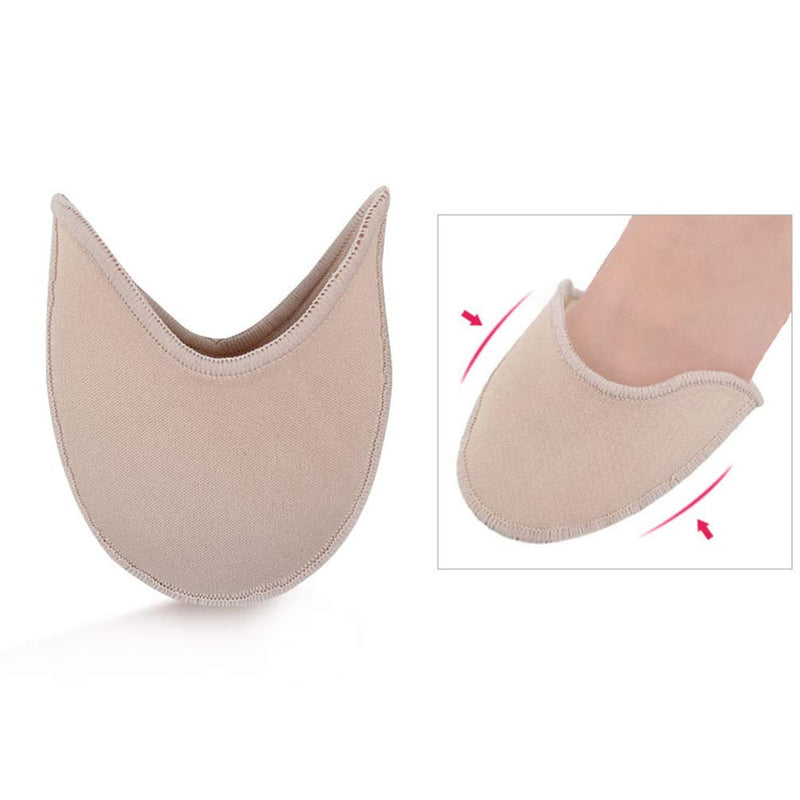 Healifty Ouch Pouch Toe Pads Protect Toe Cover for Heel Ballet Point Shoes Forefoot Guard Gymnastics Belly Dance Ballet Supplies 1 Pair 10x9.5cm 10x9.5 cm (Pack of 2) - NewNest Australia