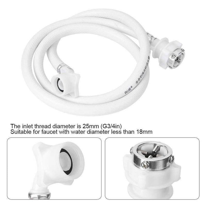 1.5m G3/4in Universal Inlet Thread Washing Machine Inlet Hose Water Pipe Fitting Bathroom Home Accessories - NewNest Australia