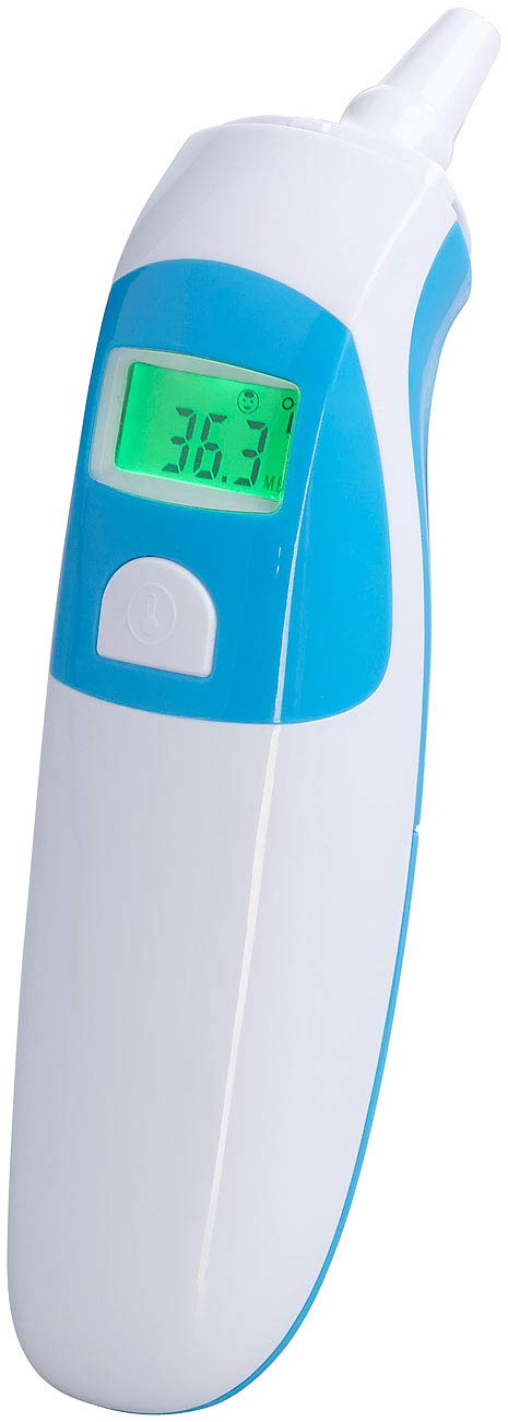 Newgen Medicals Fever Thermometer: Medical 3-In-1 Infrared Thermometer For Ear, Forehead And Air (Infrared Fever Thermometer, Fever Thermometer Ear, Medical Multifunction Ir) - NewNest Australia