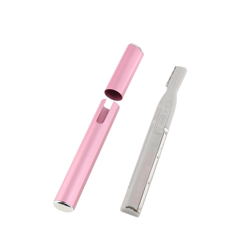 ROSENICE Women's Electric Facial Hair Razor Eyebrow Trimmer (Pink) - NewNest Australia