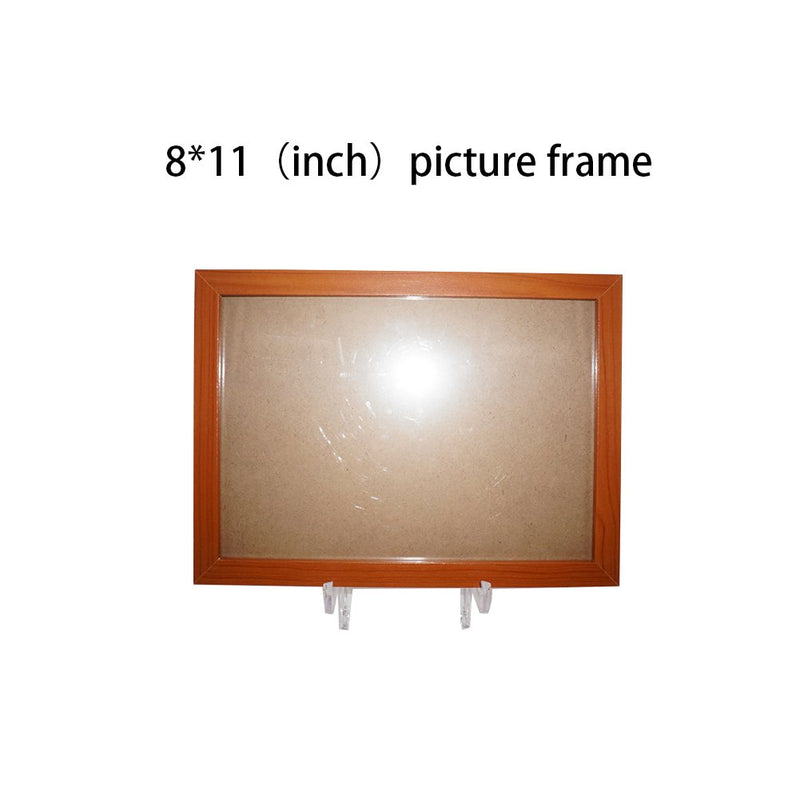 NewNest Australia - LIONWEI LIONWELI Large Plate Stand Holder Picture Frame Stand Easel Display Stand Clear 