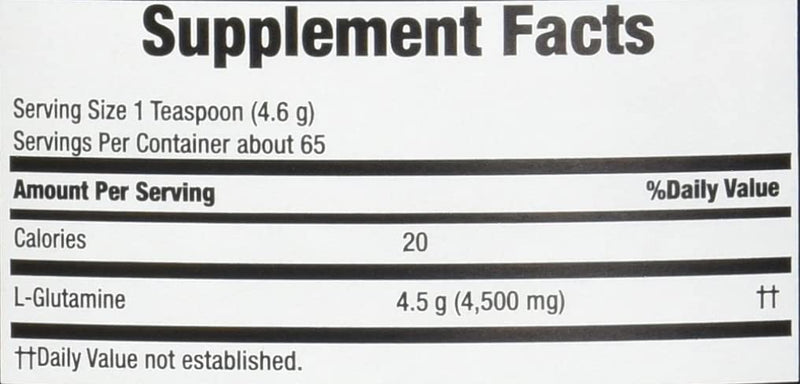Body Fortress Pure Glutamine Powder, 10.6 Oz L Glutamine - NewNest Australia