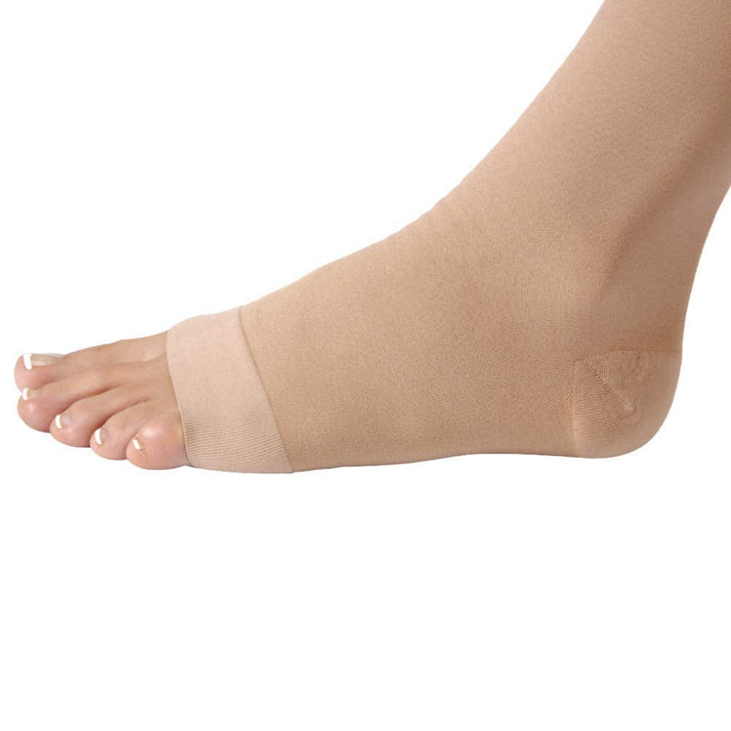 JOBST Relief Knee High 20-30 mmHg Compression Socks, Open Toe, Beige, Medium - NewNest Australia