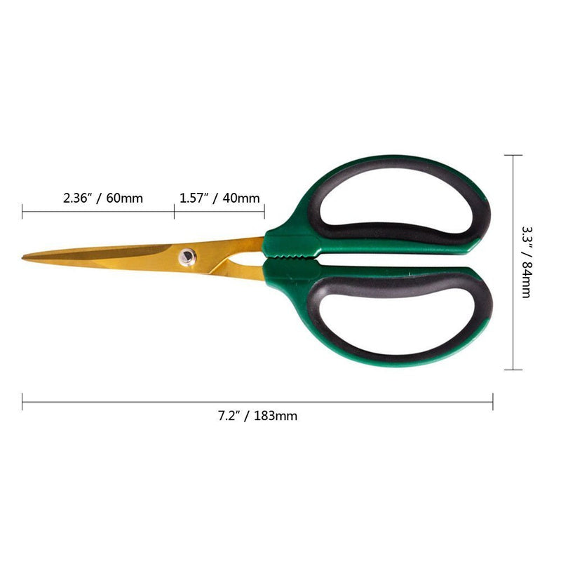 HONGVILLE HV-TBS60 Titanium 60mm Bonsai Shears - NewNest Australia