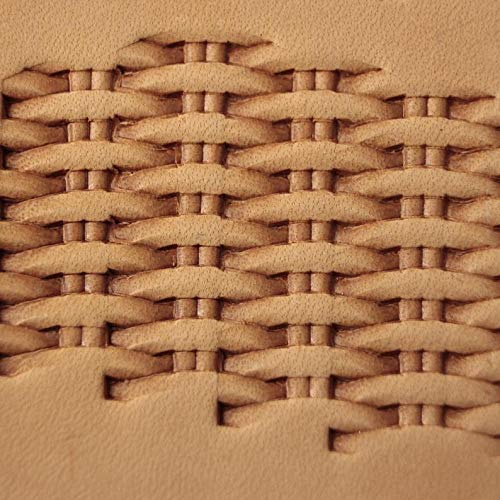 Basket Weave Leather Stamp Tool Stamps Stamping Carving Punches Tools Craft Leathercrafting - NewNest Australia