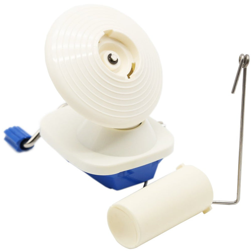 LAMXD Needlecraft Yarn Ball Winder Hand Operated,Capacity 4-Ounce,Blue,Portable Package,Easy to Set Up and Use,Sturdy with Metal Handle and Tabletop Clamp,Including 8 Sizes Crochet Hooks Set Blue - NewNest Australia