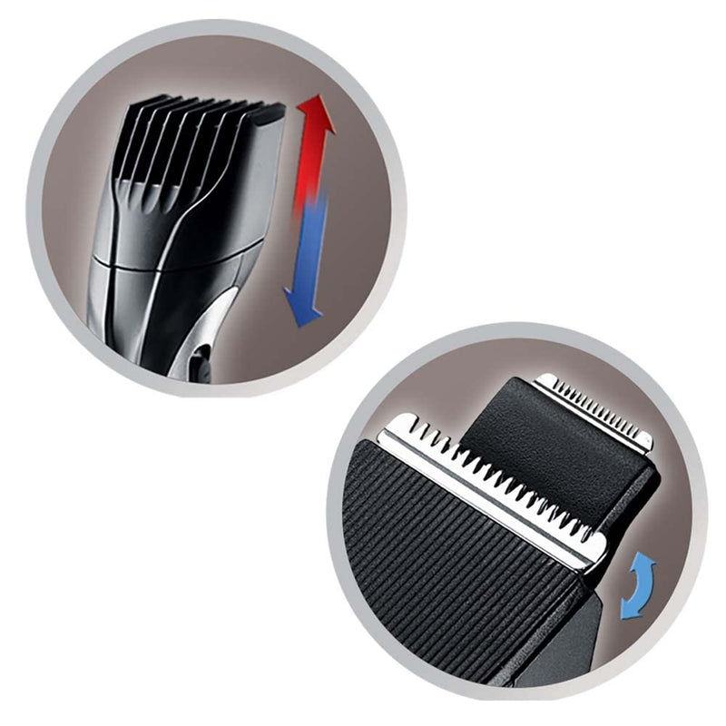 Remington Beard Trimmer Men'S Set Mb320C (Ceramic-Coated Blades, 9 Length Settings, Mains/Battery Operation, Led Charging/Recharging Indicators) Beard Trimmer, Black, Pack Of 1 - NewNest Australia