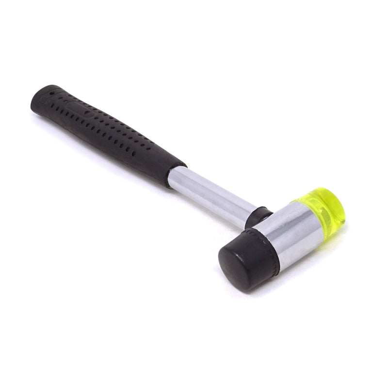 Honbay Dual Head Nylon Rubber Hammer Soft Mallet for Jewelry, Leather Crafts, Woodworking and More (25mm) 25mm - NewNest Australia