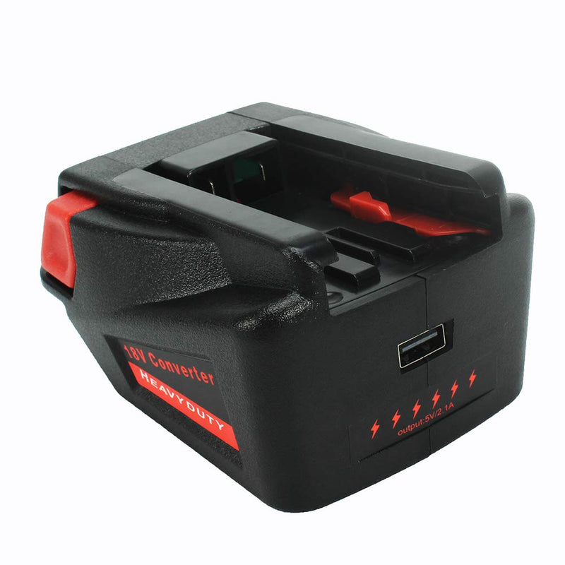 Tbattplus Adapter Converter Work With Milwaukee M18 18V Li-ion Battery for Milwaukee V18 48-11-1830 Battery;48-11-2200 48-11-2230 18V NI-CD Tool Battery Battery - NewNest Australia