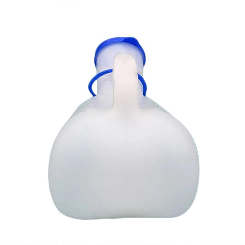 Urine Bottle for Men and Women, 1000 ml Portable Emergency Urinal Toilet with Carry Handle for Travel, Camping, Outdoor, Car Travel, Mobile Toilet for Men/Women/Children - NewNest Australia